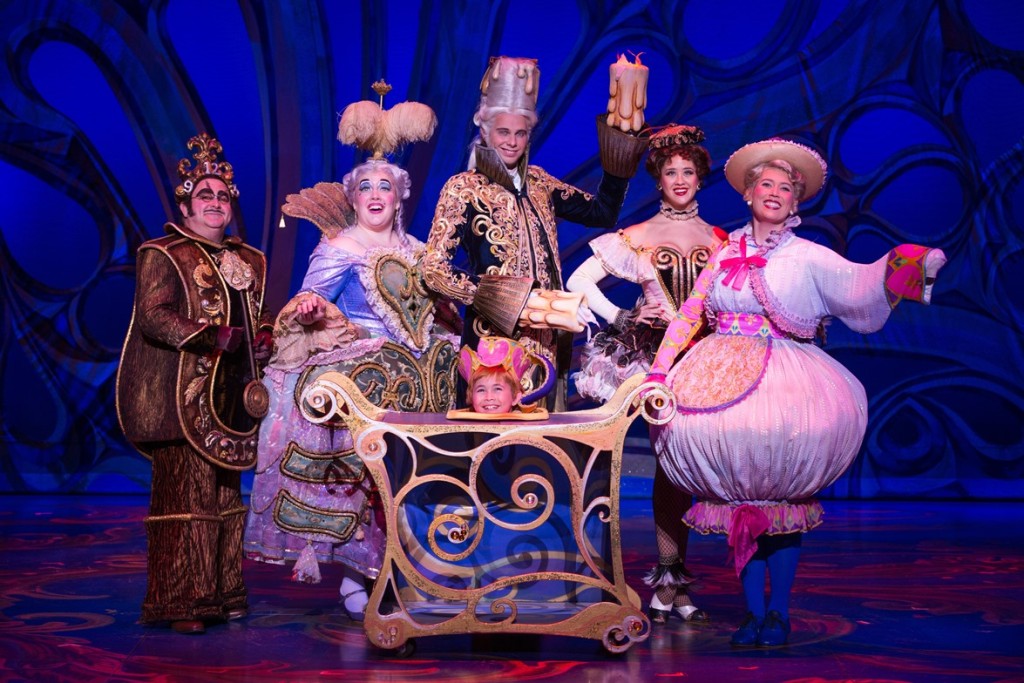 The Enchanted Objects of Disney's Beauty and the Beast. Photo by Matthew Murphy