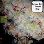 low fat 7 layer dip