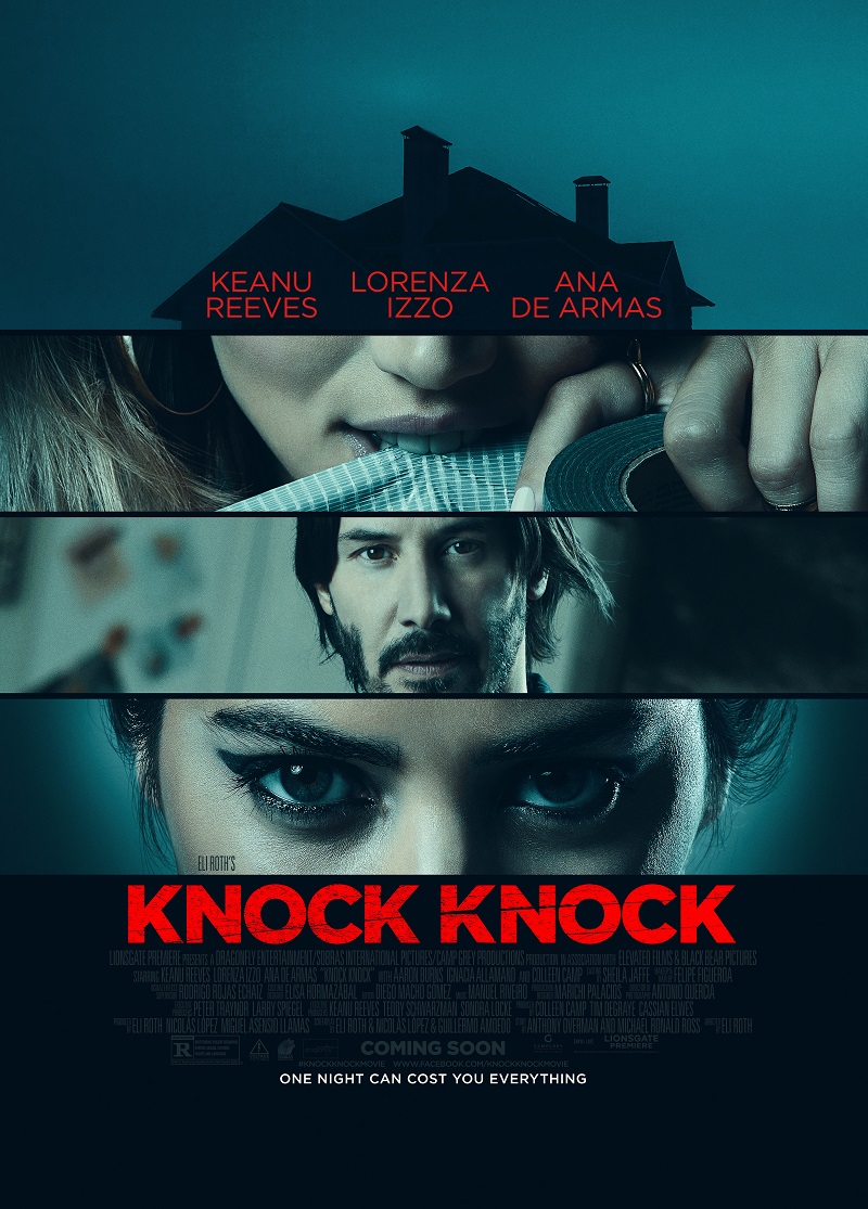 Knock Knock Keanu Reeves Film Poster Trailer