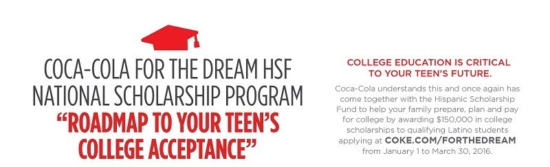 Coca-Cola Hispanic Scholarship Fund For The Dream