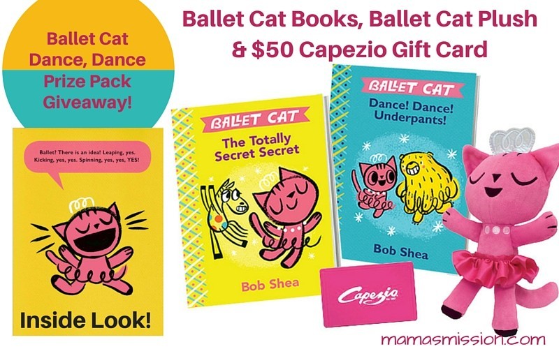 Ballet Cat Dance Dance Giveaway