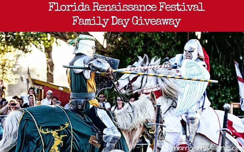 Enter to win tickets to the Florida Renaissance Festival for a chance to treat your family to a fun day at the festival. Choose from 3 themed weekends! Florida Renaissance Festival Family Day Giveaway