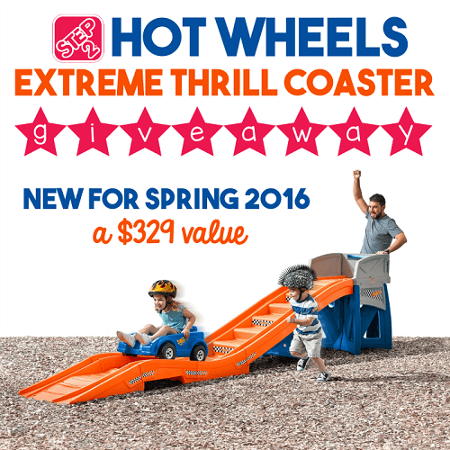 Step2 Hot Wheels Extreme Thrill Coaster Giveaway
