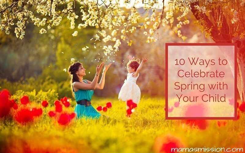 Spring is a beautiful time of the year, with the most gorgeous weather of any season. Here are 10 ways to celebrate Spring with your child and enjoy it!