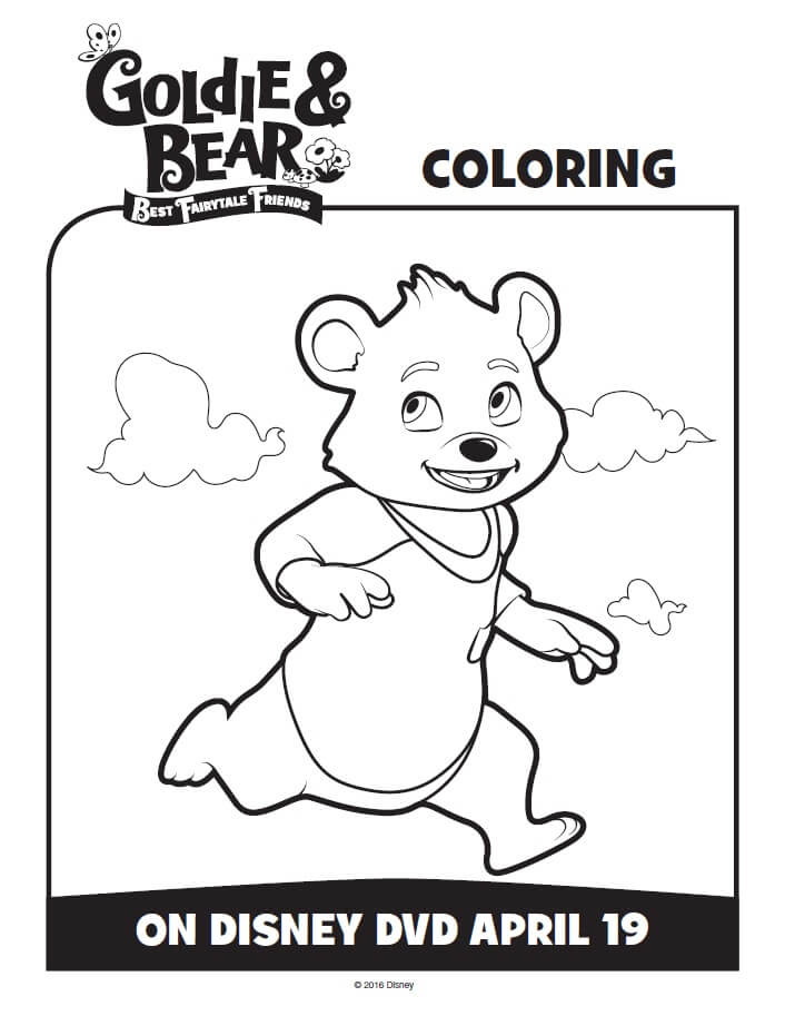 Join Goldie & Bear on a fun adventure! Have fun coloring these Goldie and Bear coloring pages and activity sheets with your little one. 