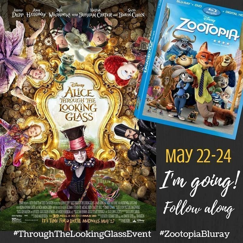 Come follow me and Alice Through The Looking Glass in L.A.!!! I've been invited to the Red Carpet premiere and I am taking you with me on my journey. 