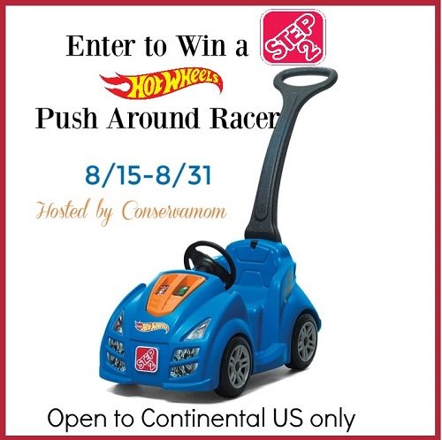 Take your little one for a ride around the neighborhood in style! Learn more and enter to win a Step2 Hot Wheels Push Around Racer in this giveaway.