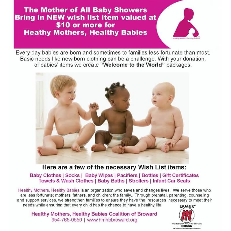Pregnant or know someone who is? Enter to win tickets to the annual adults only event: The Mother of All Baby Showers Event in South Florida on 10/7/16!