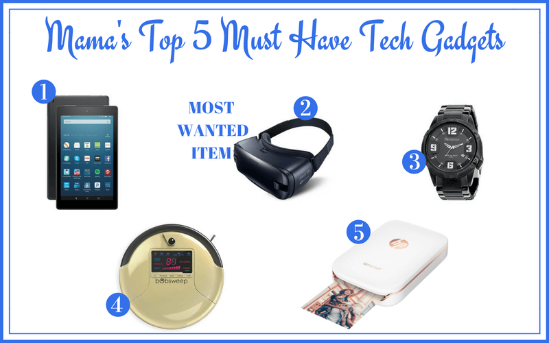 Whether shopping for a tech novice or savvy geek, here are the Top 5 Must Have Tech Gadgets sure to please everyone on your gift giving list!