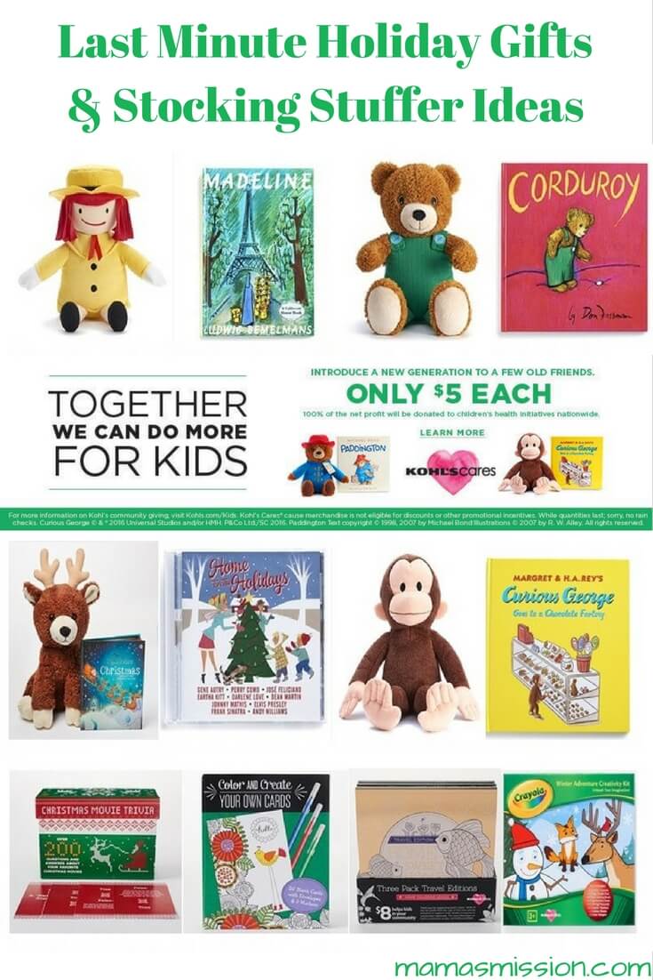 Looking for a last minute gift or stocking stuffer ideas that won't break your budget? These specially selected items, that give back, average $5 each!