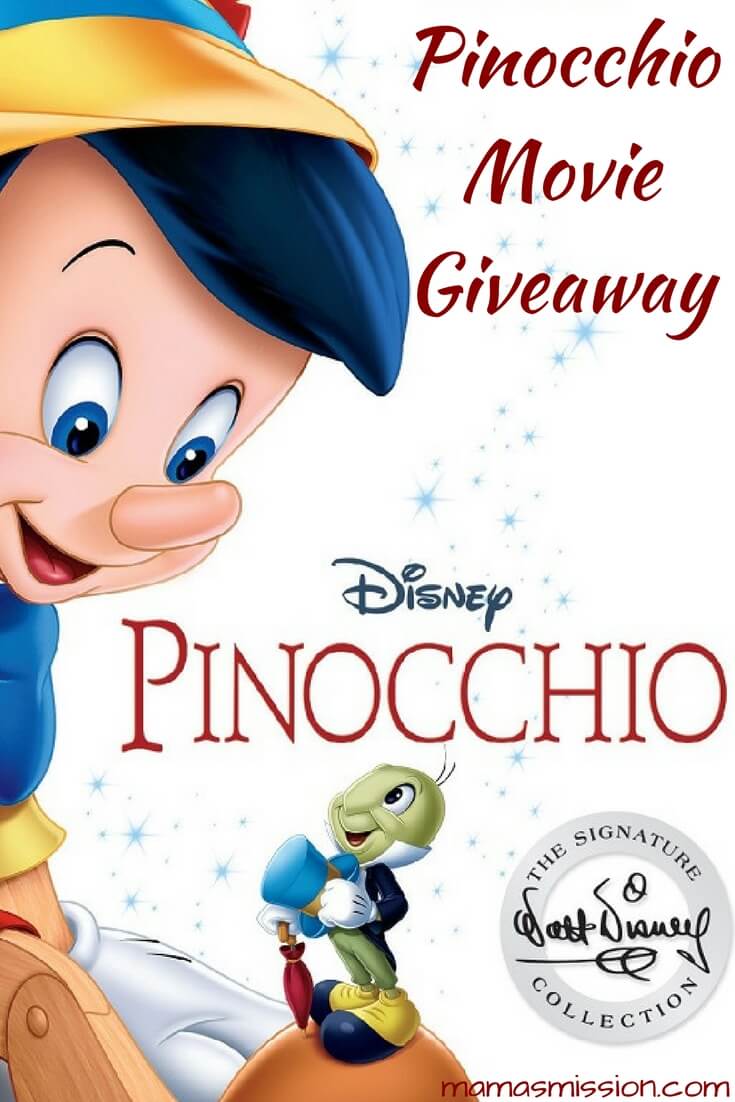 If you could wish upon a star, what would you wish for? Introduce your kids to the timeless Disney classic with the Pinocchio Movie Giveaway!
