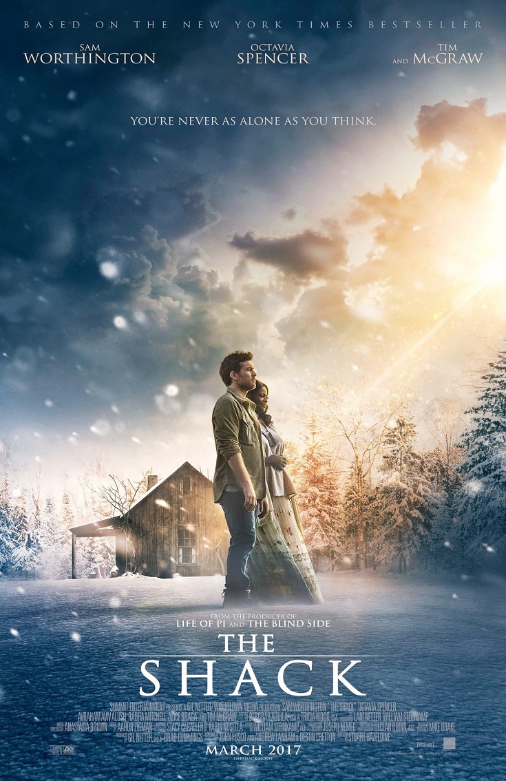 A spiritual journey and awakening, The Shack movie, based on the New York Times best-selling novel, opens in theaters on March 3rd!