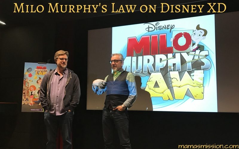 Milo Murphy's Law on Disney XD is an animated adventure comedy series. Voiced by Weird Al Yankovic, Milo is the personification of Murphy's Law!