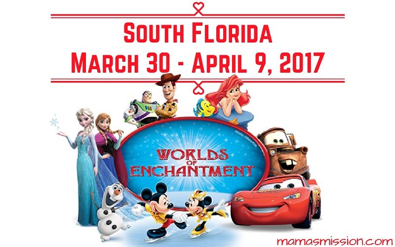 Looking for something fun to do with the kids? Then you'll want to take the kids to see Disney On Ice presents Worlds of Enchantment while it's in town!
