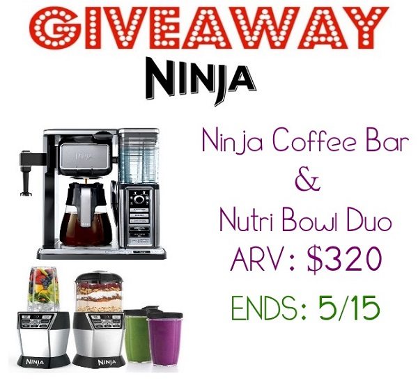 Enter to win the ultimate Ninja kitchen giveaway. Here's your chance to win a Ninja Coffee Bar System & Ninja Nutri Bowl Duo & serve up guests Ninja style!