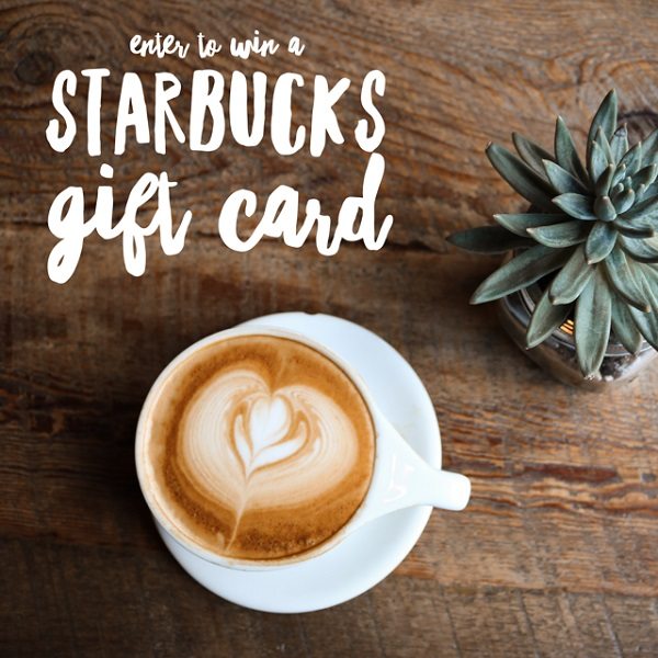 Enter to win the $150 Starbucks Gift Card giveaway and treat yourself to something hot, or cold, and delicious! How many lattes could you buy if you won?