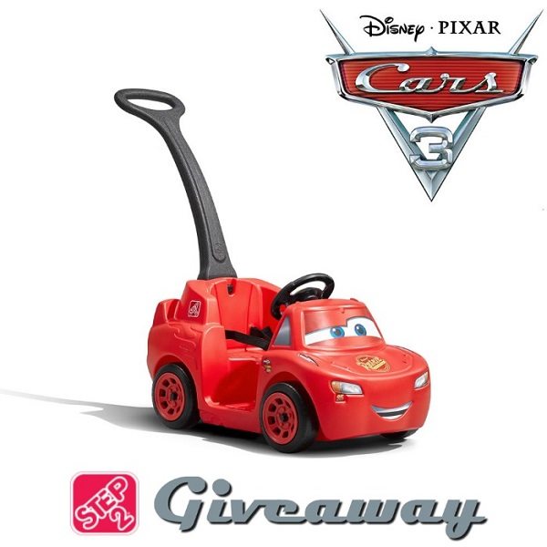 Vroom, vroom! Start your engines...The Step2 Cars 3 Ride Around Racer is here! Enter to win a Step2 Ride Around Racer for your little one to zoom around.