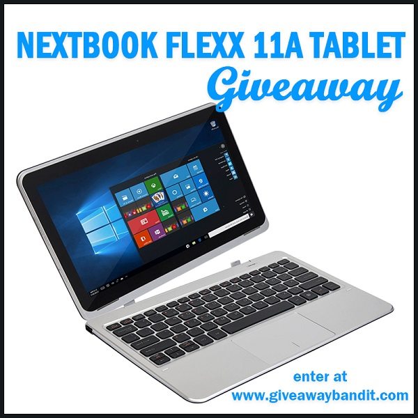 Looking to upgrade your tablet or laptop? Look no further than the 2 in 1 Nextbook Flexx 11A Tablet PC Giveaway for your chance to win one!