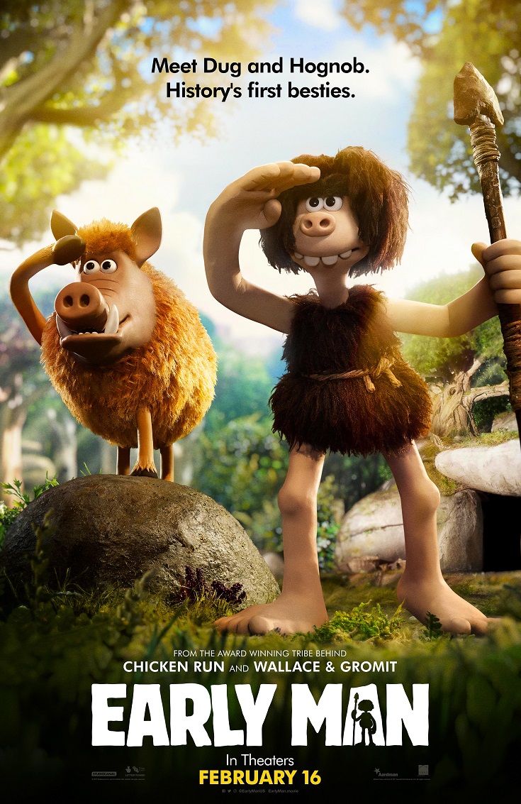 Get your free Early Man advance screening passes and see it before anyone else! Enjoy a family movie date as Early Man takes you on an adventure through the beginning of time.