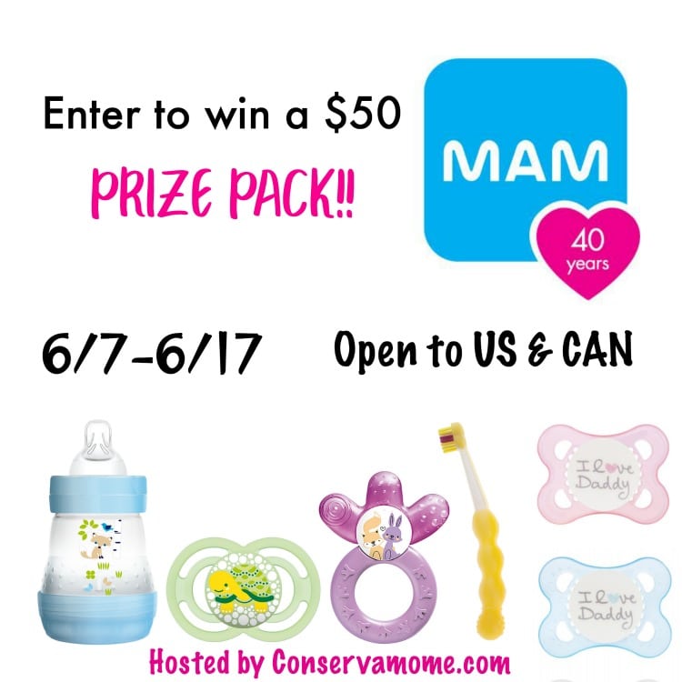 MAM is celebrating dads and their babies with a special $50 MAM prize pack giveaway! Show MAM how you dad to win great prizes and more.