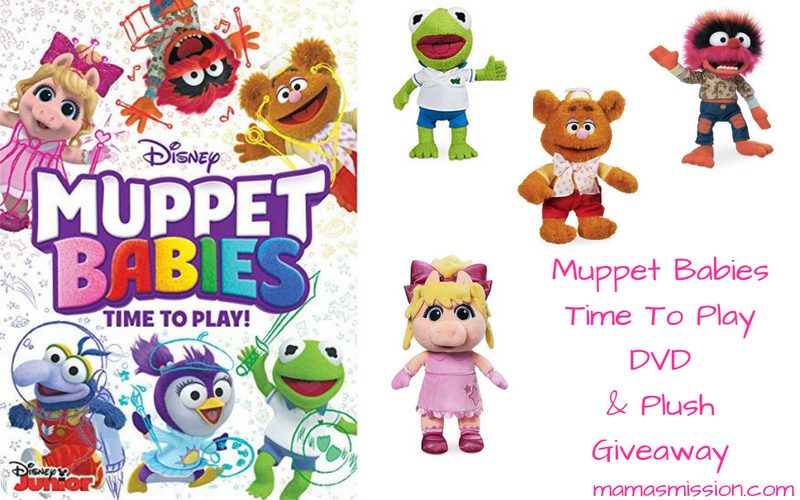 It's time to play with your favorite muppet friends! Enter to win a collection of muppet plushes and the Muppet Babies Time To Play DVD.