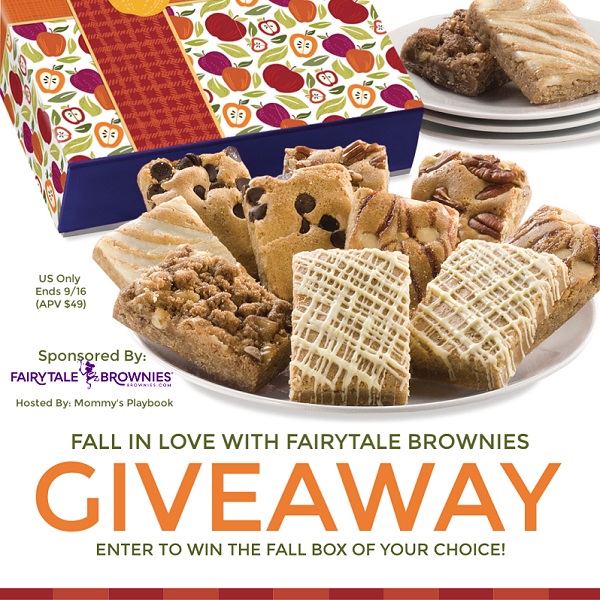 Have a sweet tooth? Fall in love with these sweet treats of brownies and cookies. Enter to win the Fairytale Brownies Fall Box giveaway!