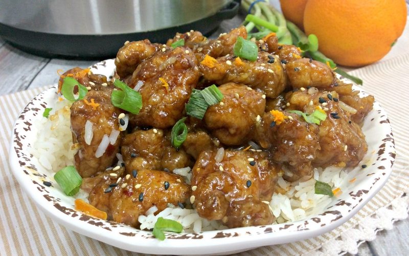 If you enjoy eating Orange Chicken, you are going to love this delicious Instant Pot Orange Chicken Recipe! Make it at home so you can enjoy it more often.
