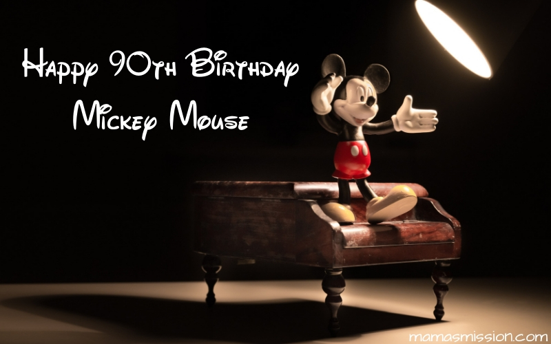 Did you know that today, November 18th is Mickey's birthday? Help us celebrate with a special magical Happy 90th Birthday Mickey Mouse giveaway.