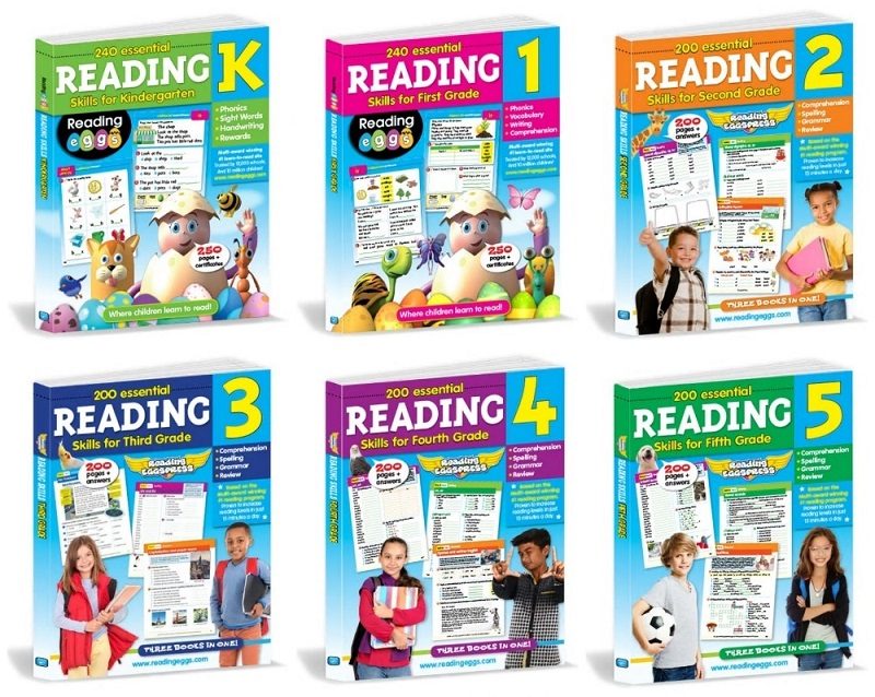 Reading Eggs and Math Seeds Learning Workbook Giveaway