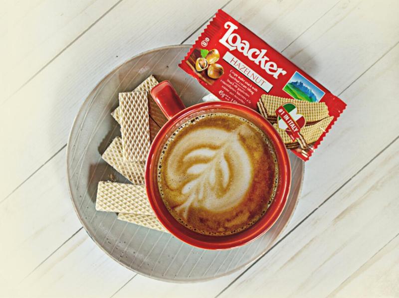 Experience Italian coffee culture with Loacker wafers made with pure cream and enter to win a Loacker wafer and coffee gift set filled with pure goodness!