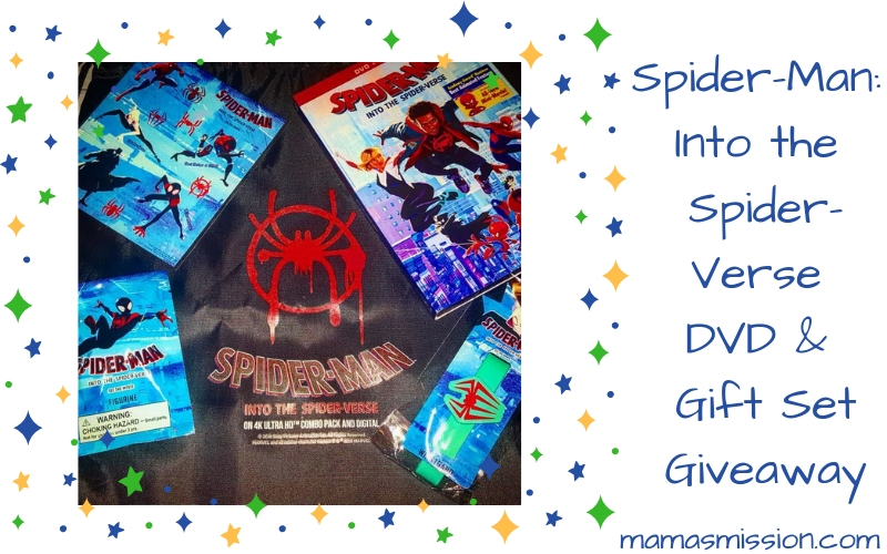 Can anyone really be Spider-Man? Bring home Spider-Man: Into the Spider-Verse DVD to add to your collection and enter to win a gift set giveaway.