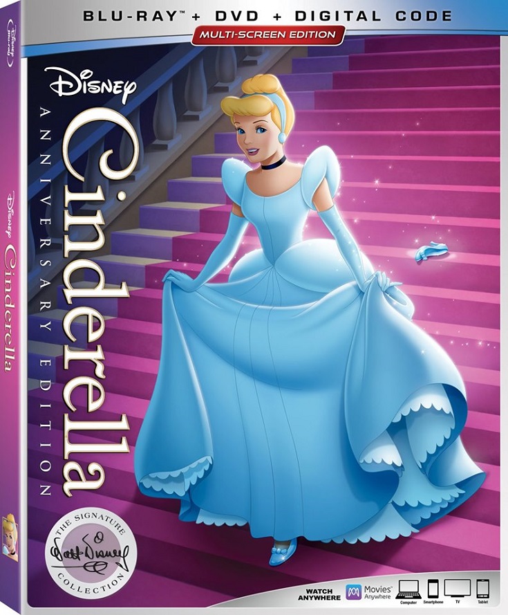 In honor of its upcoming 70th anniversary, enter to win one of three copies of Cinderella Anniversary Edition Blu-ray in this magical giveaway!