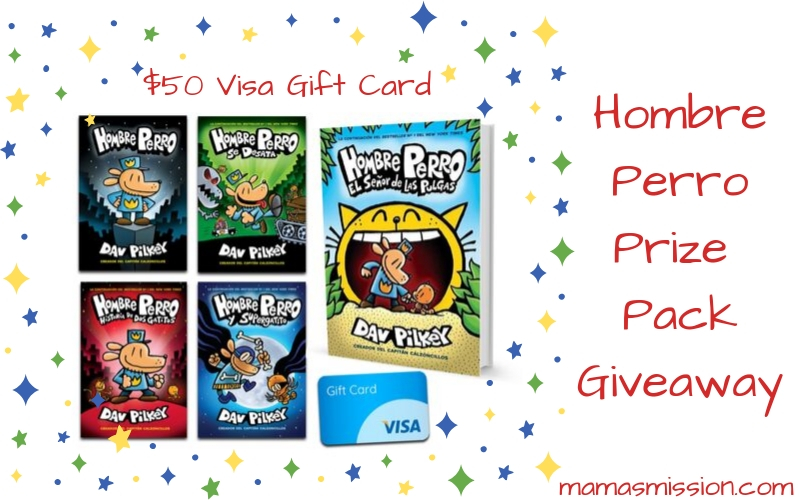 The Hombre Perro series is a spanish version of the Dog Man series by Dav Pilkey. Check out the lastest Hombre Perro Series book release and giveaway!