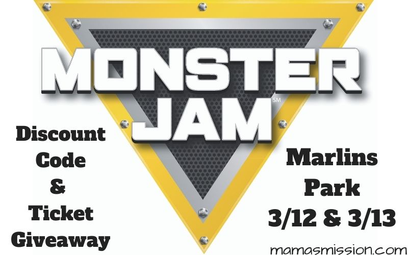 Monster Jam is rolling back into South Florida again. Grab this Monster Jam coupon code and enter the ticket giveaway!