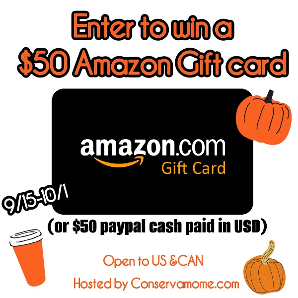 Enter to win the $50 Amazon Gift Card giveaway! What is at the top of your Amazon wish list? Let us help you conquer it!